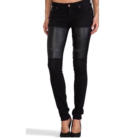 Elizabeth and James Denim - Elizabeth and James | Jett Black Distressed Jeans